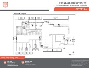7075 Fm 1960 Rd W, Houston, TX for lease Site Plan- Image 1 of 3