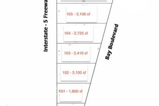 995 Bay Blvd, Chula Vista, CA for lease Typical Floor Plan- Image 1 of 1