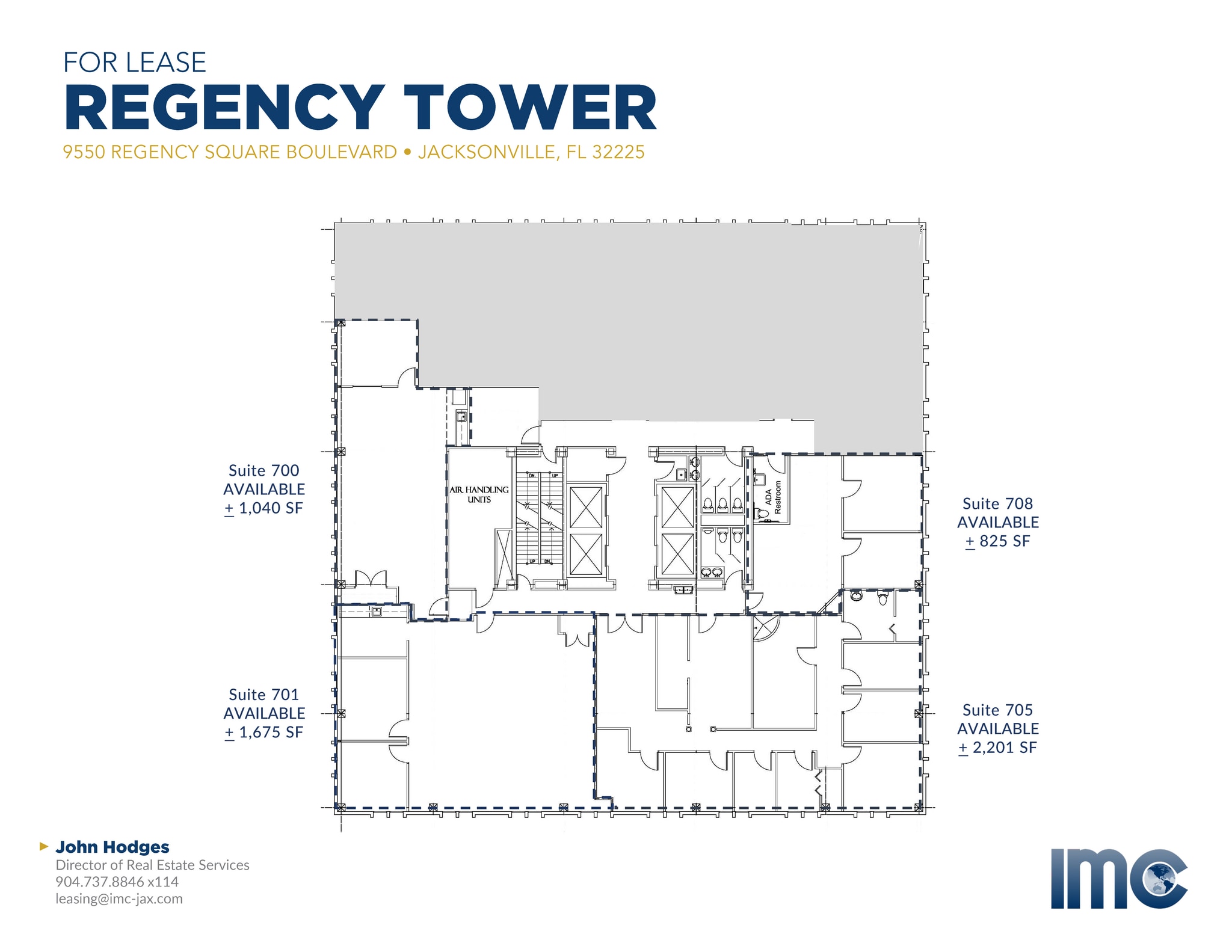 9550 Regency Square Blvd, Jacksonville, FL à louer Plan d’étage- Image 1 de 1