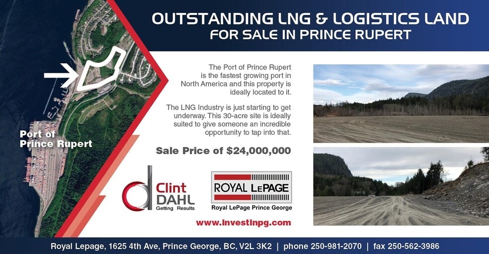 Land in Prince Rupert, BC for sale - Building Photo - Image 2 of 2
