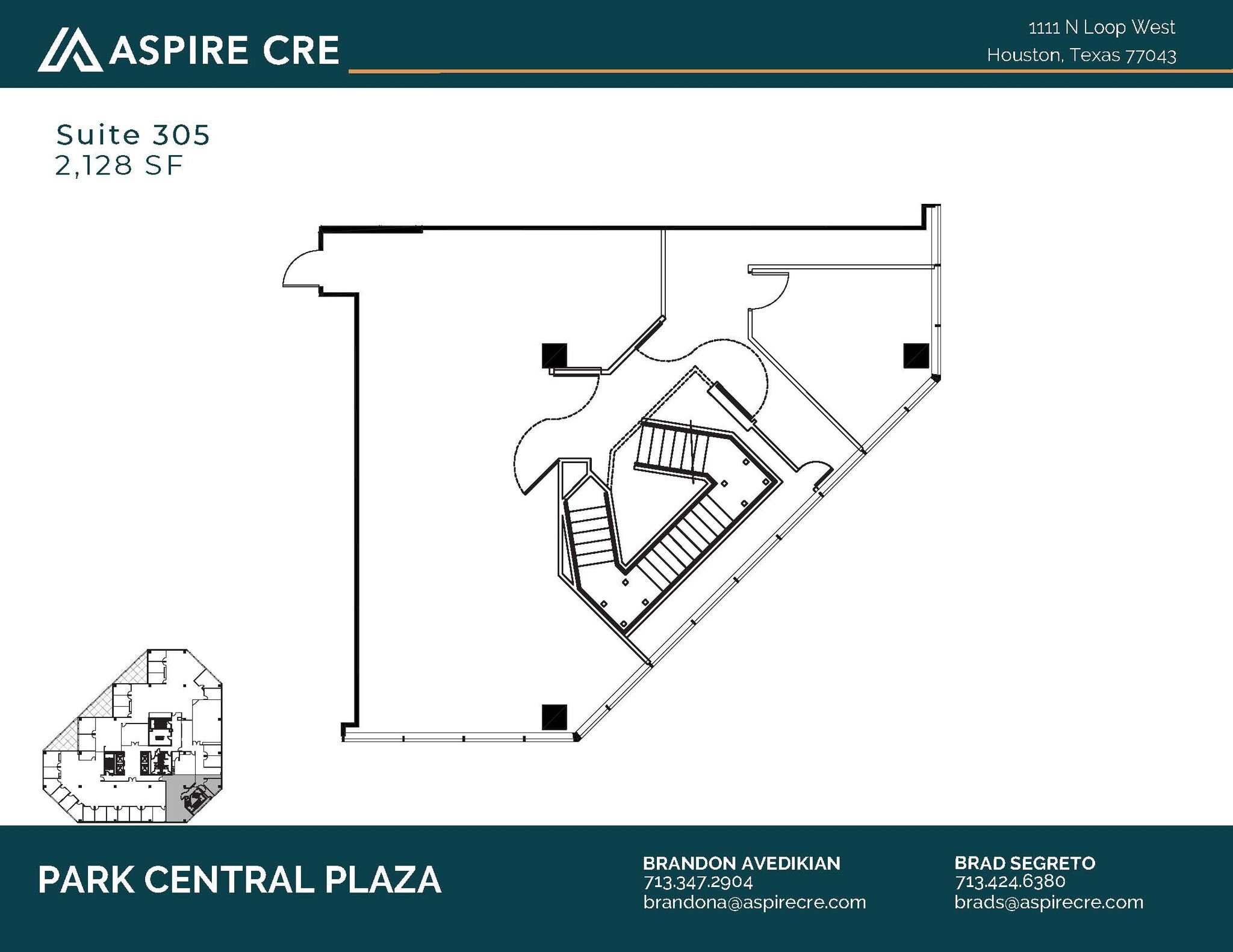 1111 N Loop W, Houston, TX for lease Floor Plan- Image 1 of 2