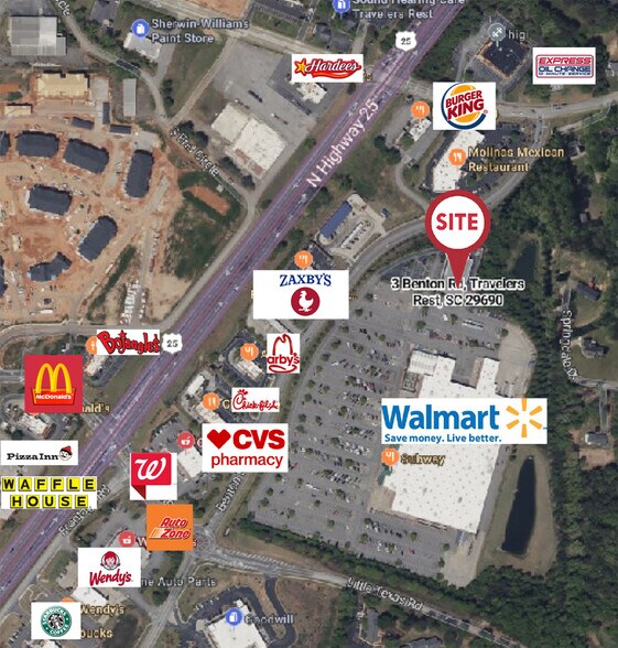 3 Benton Rd, Travelers Rest, SC à louer - Photo du bâtiment - Image 2 de 3