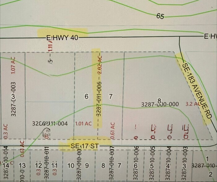 18000 E Highway 40, Silver Springs, FL à vendre - Plan cadastral - Image 2 de 2