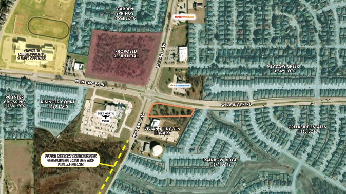 8801 McCart Ave, Fort Worth, TX à vendre - Photo du bâtiment - Image 2 de 2