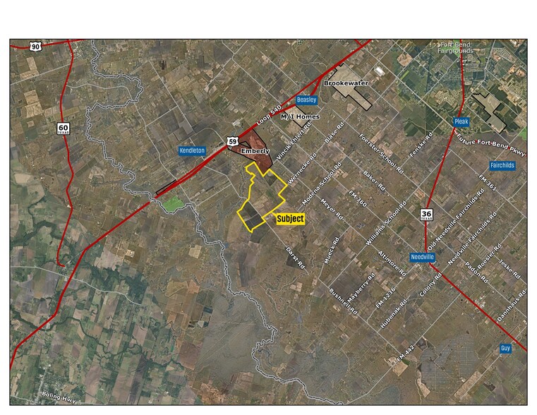 Darst Road, Beasley, TX for sale - Building Photo - Image 2 of 2