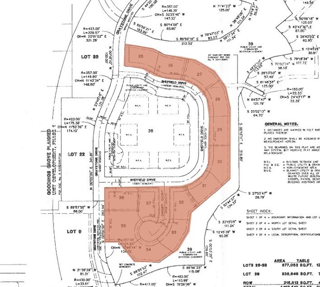 NEQ Of Bell Road and 143rd Street St, Homer Glen, IL à vendre - Plan cadastral - Image 2 de 3