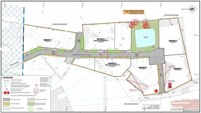 Land in Ambarès-et-Lagrave for sale Site Plan- Image 1 of 2