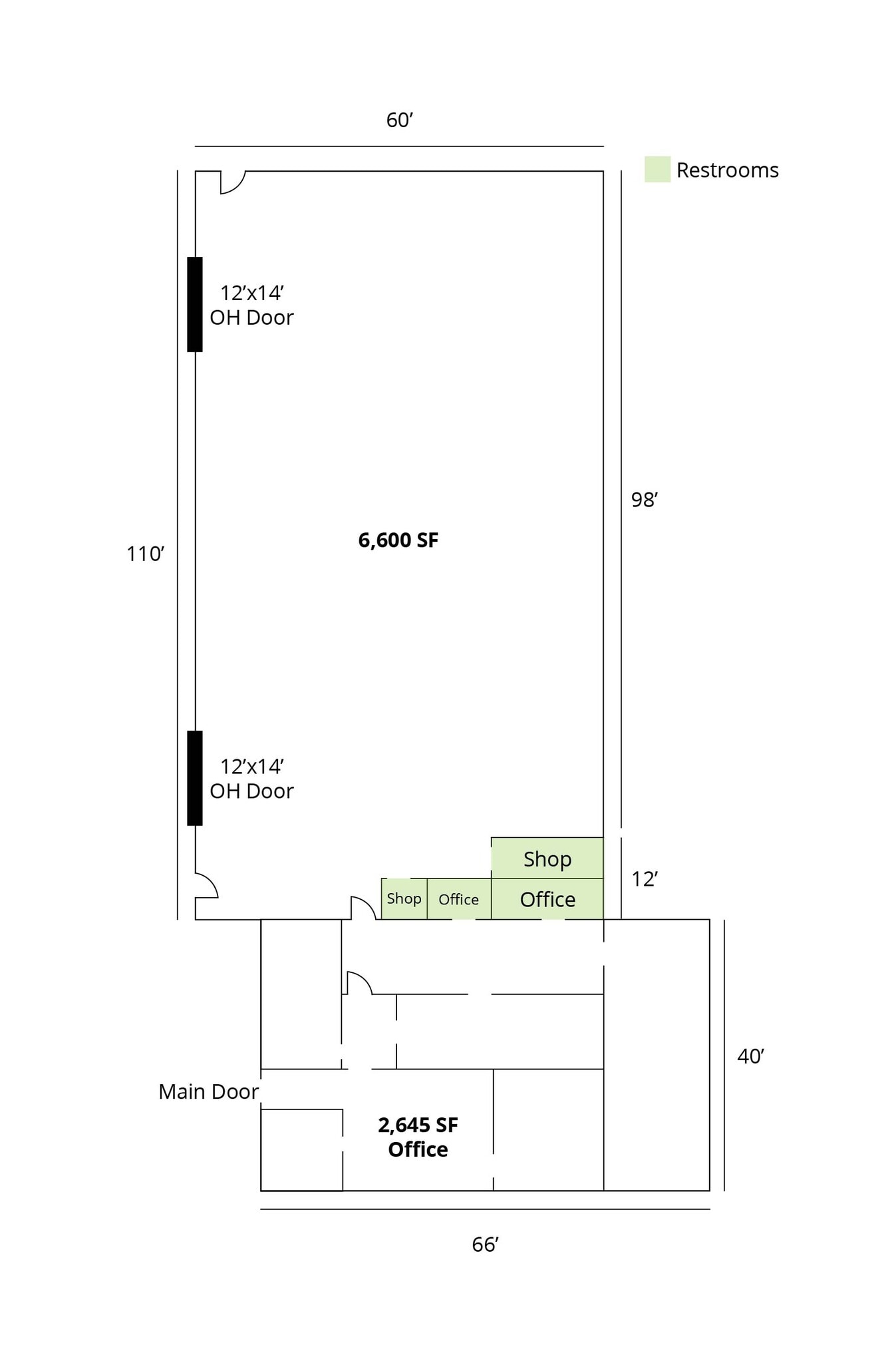 6543-6575 Arrow Dr, Sterling Heights, MI à louer Photo du bâtiment- Image 1 de 1