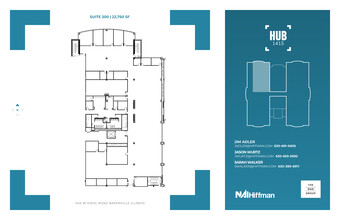 1415 W Diehl Rd, Naperville, IL à louer Plan d’étage- Image 1 de 1