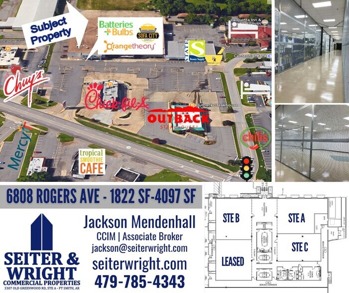 6800-6808 Rogers Ave, Fort Smith, AR à louer - Photo du bâtiment - Image 1 de 1