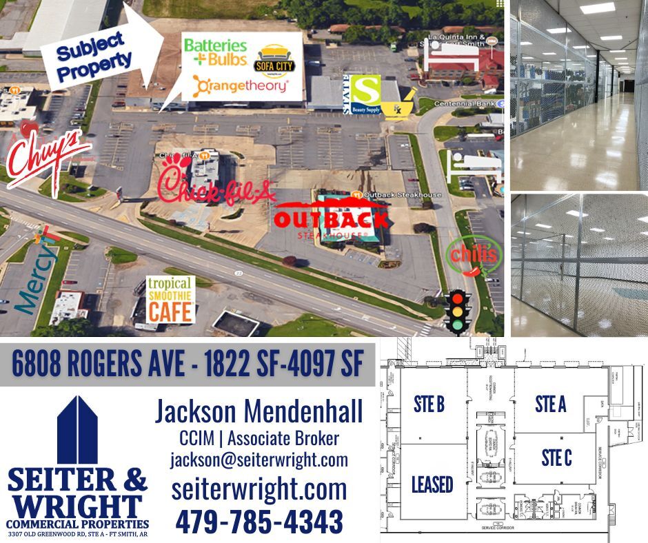 6800-6808 Rogers Ave, Fort Smith, AR à louer Photo du bâtiment- Image 1 de 2