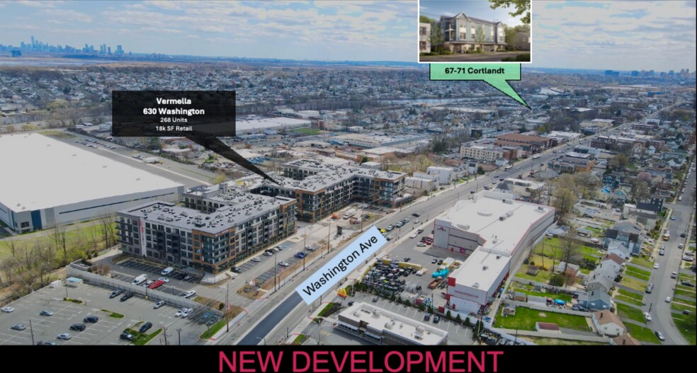 67-71 Cortlandt St, Belleville, NJ à vendre - Photo du bâtiment - Image 3 de 12
