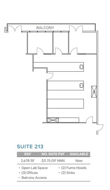 505 Coast Blvd S, La Jolla, CA for lease Floor Plan- Image 1 of 1