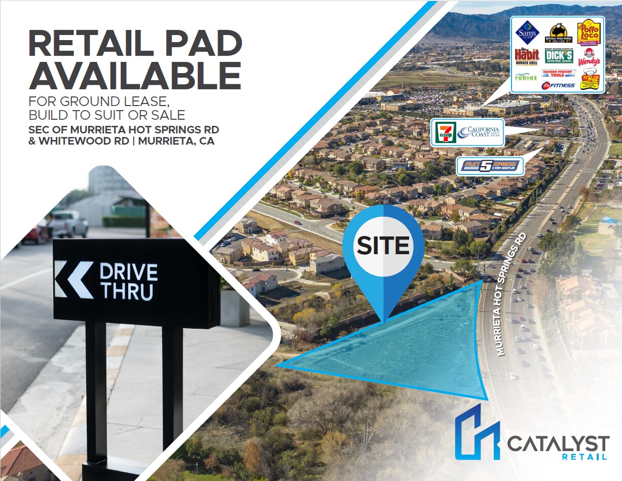 Whitewood Rd, Murrieta, CA for lease Aerial- Image 1 of 3