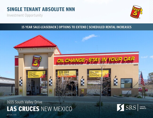 Plus de détails pour 1655 S Valley Dr, Las Cruces, NM - Commerce de détail à vendre