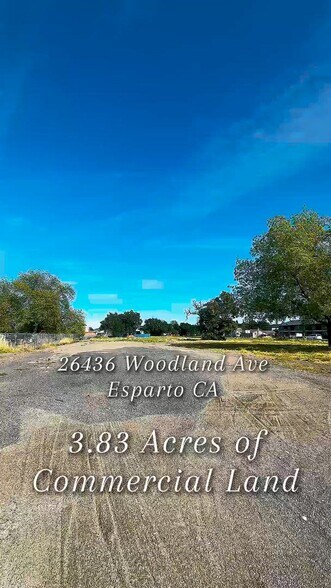 26436 Woodland Avenue, Esparto, CA à vendre - Vidéo sur l’inscription commerciale - Image 2 de 14