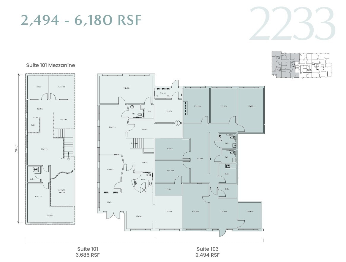 2233 Avenue J, Arlington, TX for lease Floor Plan- Image 1 of 1