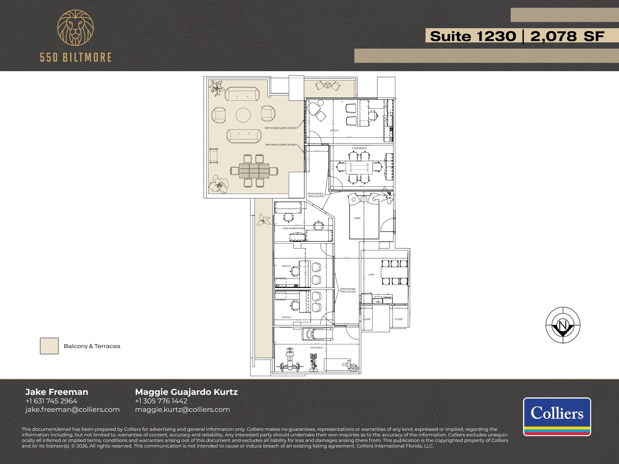 550 Biltmore Way, Coral Gables, FL for lease Site Plan- Image 1 of 1