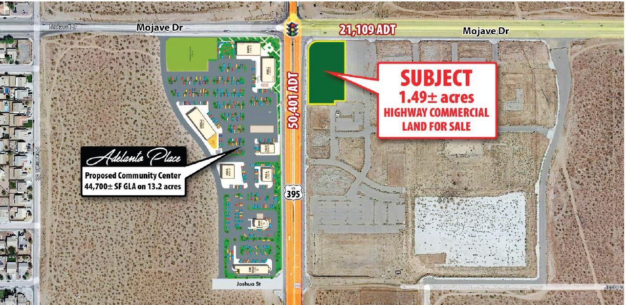 SEC Mojave Dr, Adelanto, CA for sale Building Photo- Image 1 of 1