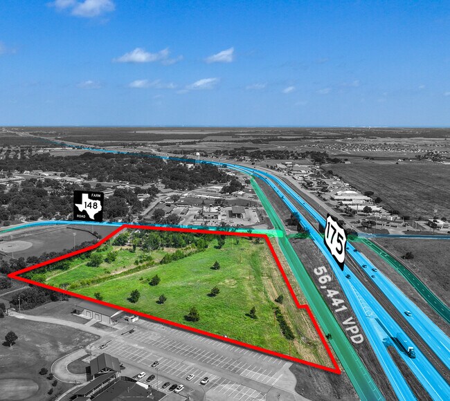 Plus de détails pour TBD US-175 & FM 148, Crandall, TX - Terrain à vendre