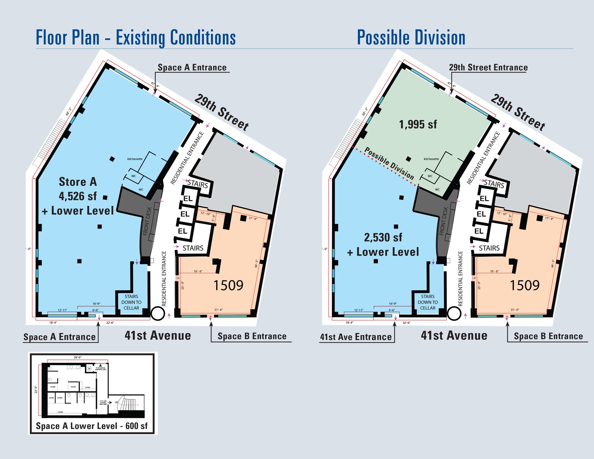 29-28 41st Ave, Long Island City, NY for lease Floor Plan- Image 1 of 8