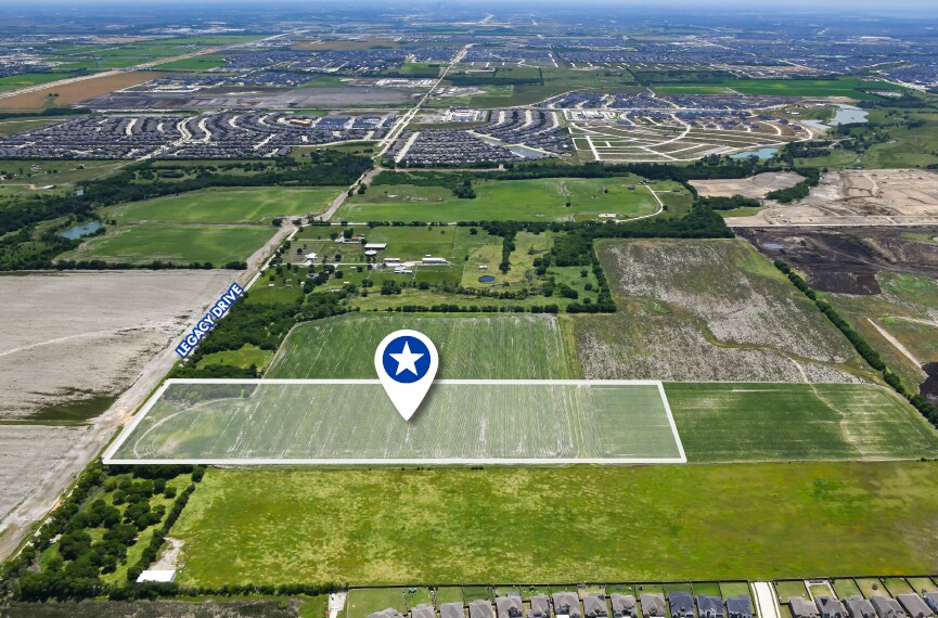 SWQ of Legacy Drive & W. Punk Carter Pkwy, Celina, TX for sale Primary Photo- Image 1 of 3