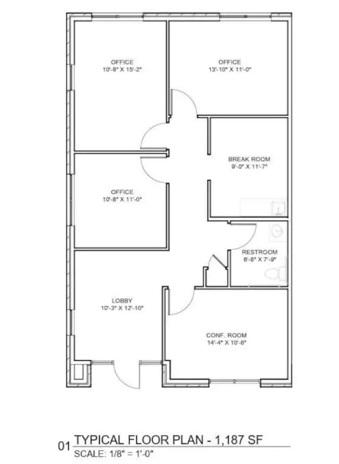 1630 W Prosper Trl, Prosper, TX à louer Plan d’étage- Image 1 de 1