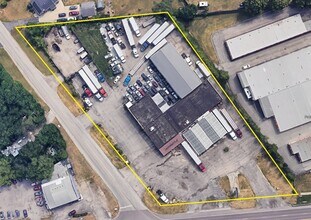 25W017 Lake St, Roselle, IL - AERIAL  map view