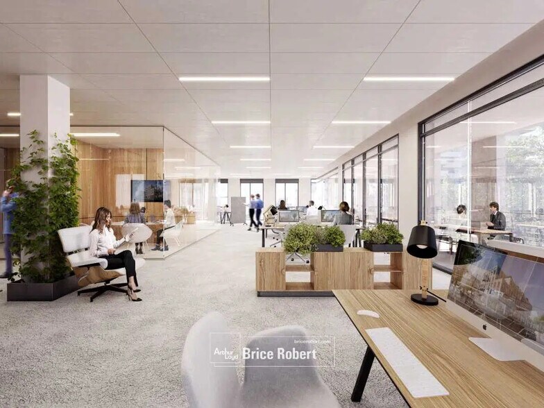 Bureau dans Villeurbanne à louer - Photo du bâtiment - Image 2 de 8