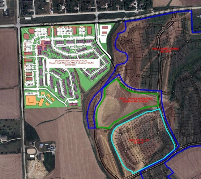 Plus de détails pour 72nd & Capehart Rd, Papillion, NE - Terrain à vendre