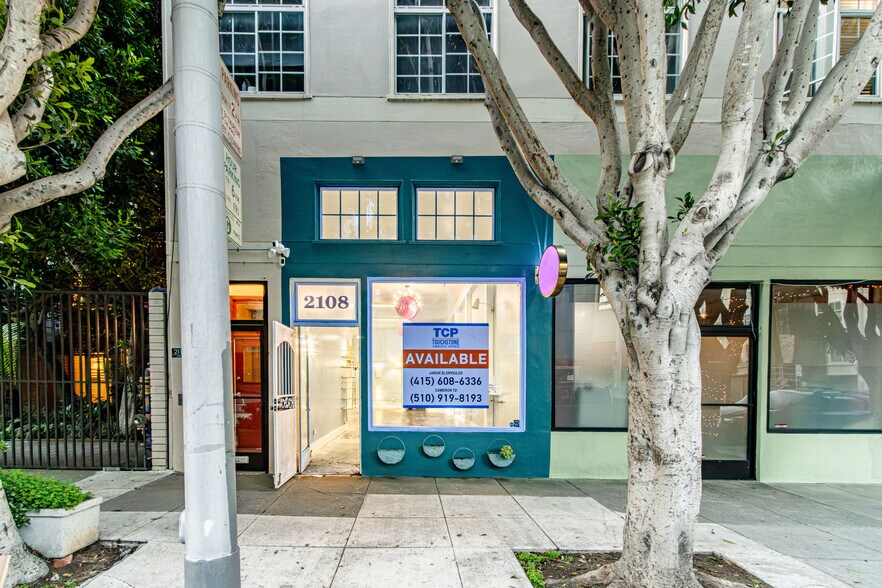 2100-2110 Sutter St, San Francisco, CA à louer - Photo du bâtiment - Image 3 de 4
