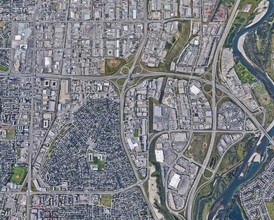 6923 Farrell Rd SE, Calgary, AB - AERIAL  map view - Image1