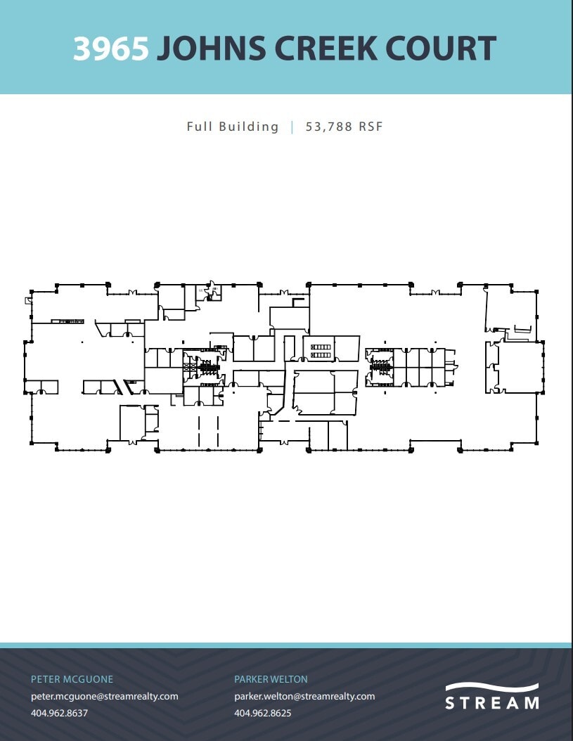 3965 Johns Creek Ct, Suwanee, GA for lease Floor Plan- Image 1 of 2