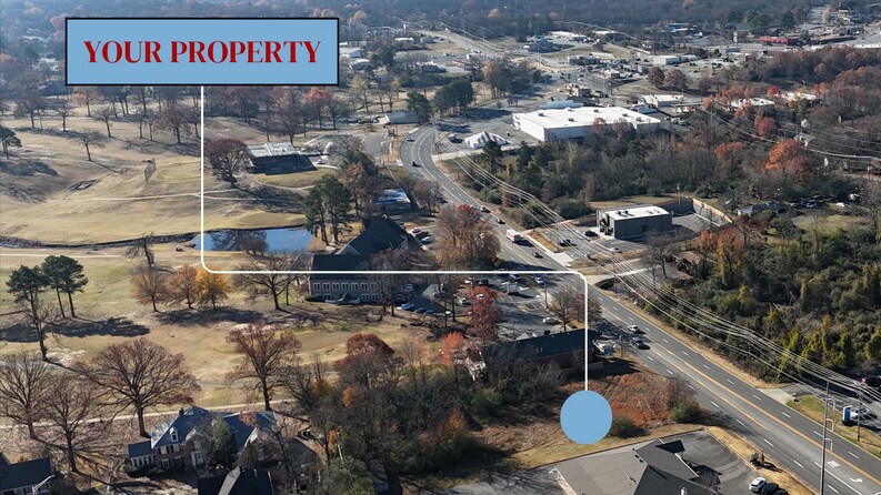 Hwy 107 & Club Rd, North Little Rock, AR for sale - Building Photo - Image 1 of 4