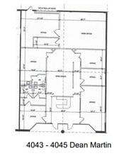 4045-4063 Dean Martin Dr, Las Vegas, NV for lease Floor Plan- Image 1 of 1