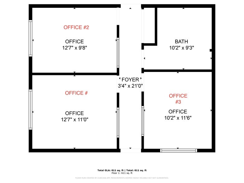 343 S 8th St, El Centro, CA à louer - Plan d’étage - Image 1 de 1