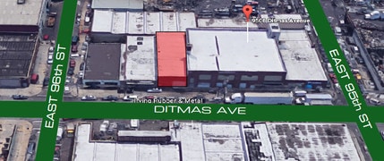 9502-9508 Ditmas Ave, Brooklyn, NY - Aérien Vue de la carte