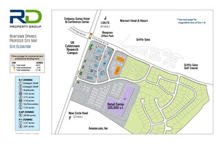 Plus de détails pour 1400 Newtown Pike, Lexington, KY - Terrain à louer