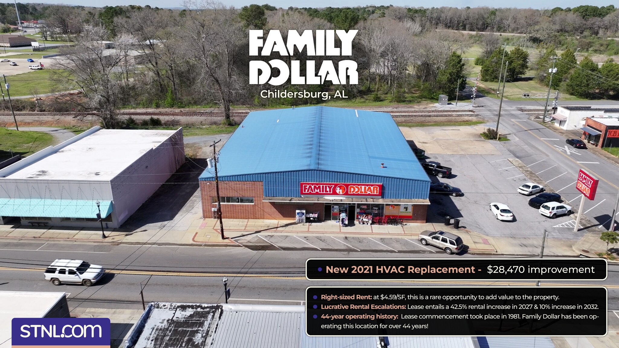 913 1st St SW, Childersburg, AL à vendre Photo du bâtiment- Image 1 de 5