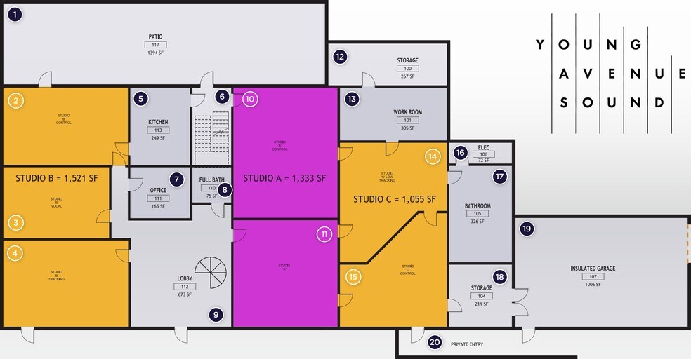 Young Avenue Sound portefeuille de 1 propriétés à vendre sur LoopNet.ca - Plan d’étage - Image 2 de 9