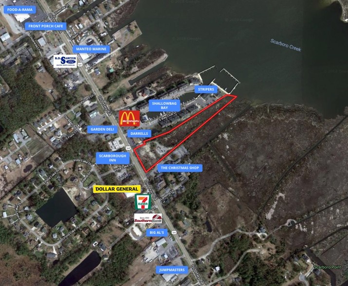 525 S Hwy 64, Manteo, NC for sale - Aerial - Image 1 of 11