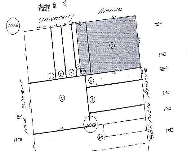 2000-2006 San Pablo Ave, Berkeley, CA à louer - Plan cadastral - Image 3 de 3