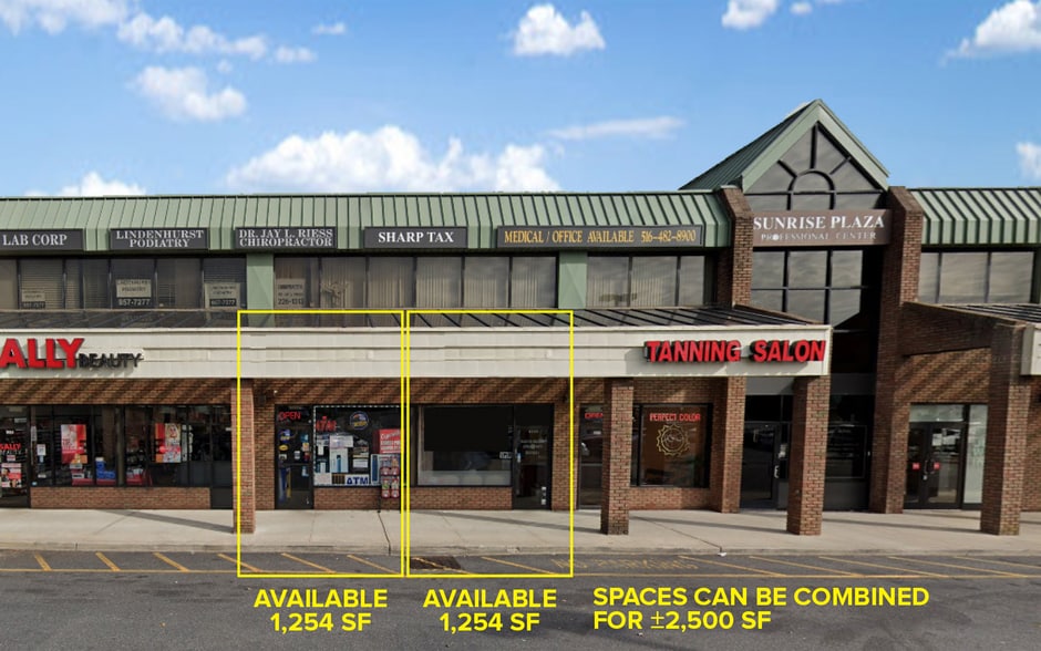 646-656 N Wellwood Ave, Lindenhurst, NY for lease - Building Photo - Image 1 of 6