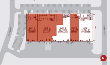 8500 W 185th St, Tinley Park, IL for lease Floor Plan- Image 1 of 1