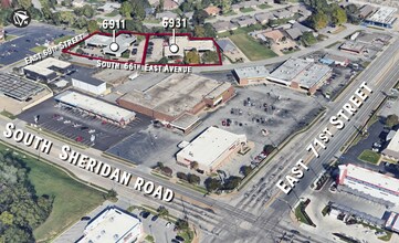 6931 S 66th East Ave, Tulsa, OK - AERIAL map view - Image1