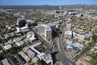 8383 Wilshire Blvd, Beverly Hills, CA - Aérien  Vue de la carte