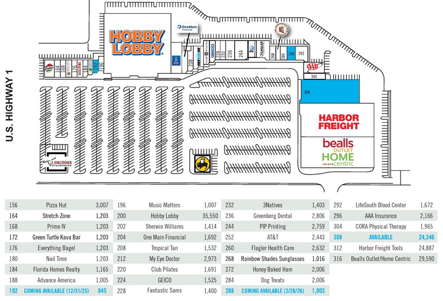 156-316 State Road 312, Saint Augustine, FL à louer - Photo du bâtiment - Image 2 de 8