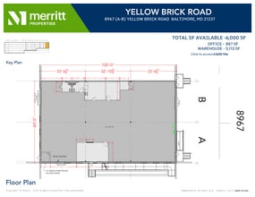 8967-8987 Yellow Brick Rd, Rosedale, MD for lease Floor Plan- Image 1 of 1