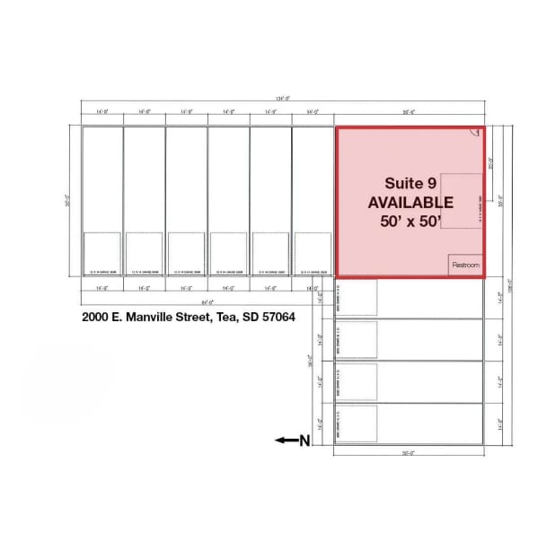 2000 E Manville Street, Tea, SD for lease Floor Plan- Image 1 of 1
