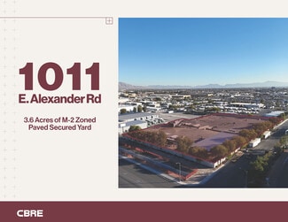 Plus de détails pour 1011 E Alexander Rd, North Las Vegas, NV - Terrain à louer